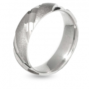Alliance en platine Aquitaine 4 mm similaire
