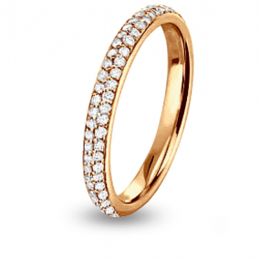 Alliance Jonc Parisien diamant tour similaire