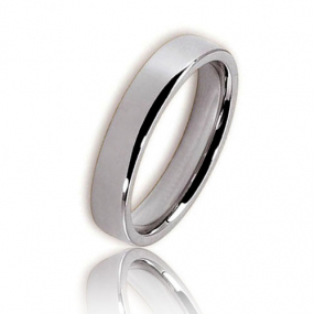 Alliance Superbe en platine large de 4mm similaire