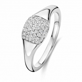 Bague argent sertie d'oxydes - Naiomy similaire