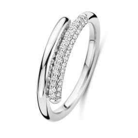 Bague argent sertie d'oxydes -  Naiomy similaire
