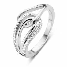 Bague Argent sertie de Zirconium - similaire