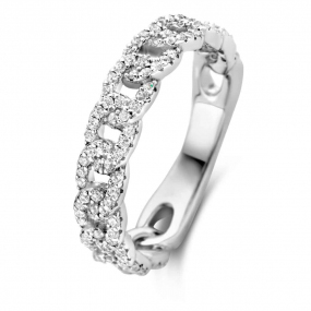 Bague Argent sertie de zirconium - similaire