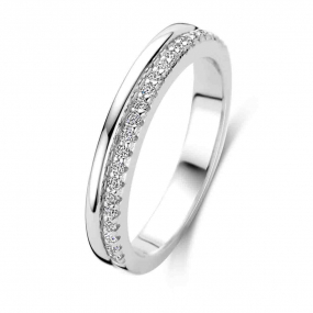 Bague argent sertie de Zirconium  - similaire