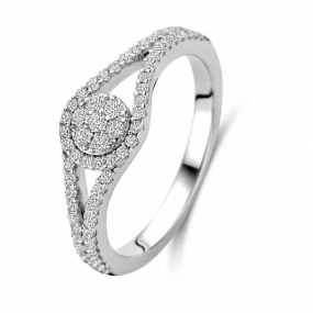 Bague argent sertie de Zirconium  - similaire