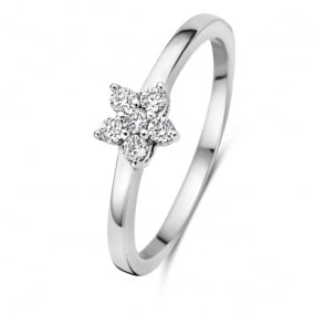 Bague Argent Zirconium - Naiomy Silver