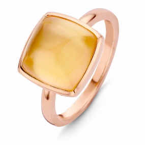 Bague Citrine sur Nacre One More -