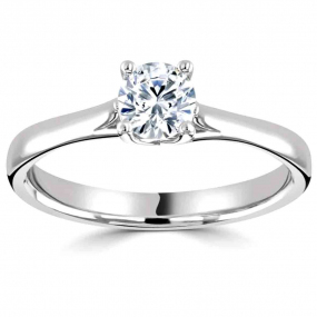 Bague de fianailles - diamant de