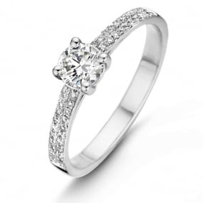 Bague Diamant accompagne 0.50 ct