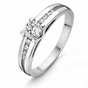 Bague Diamant accompagne B*Diamond 0.40 carat