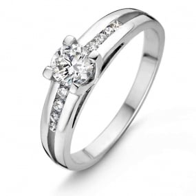 Bague Diamant accompagne B*Diamond 0.51 carat