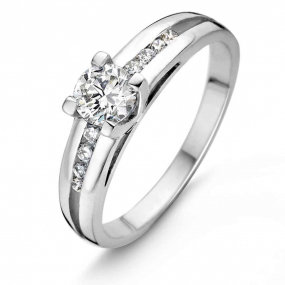 Bague Diamant accompagne B*Diamond 0.51 carat