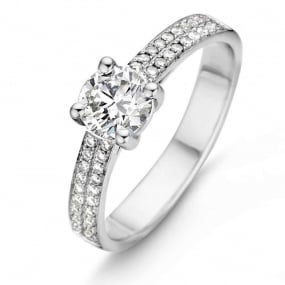 Bague Diamant accompagne B*Diamond 0.60 carat