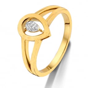 Bague diamants