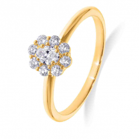 Bague diamants similaire