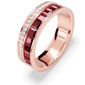 Bague Diamants et Rubis