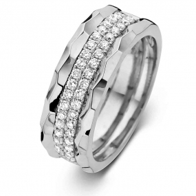 Bague diamants One More 0.41 ct  - Ischia 060176A 
