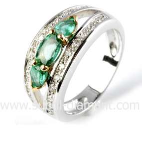 Bague meraude