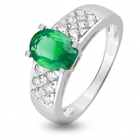 Bague Emeraude similaire