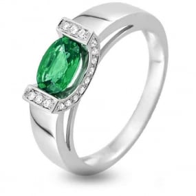 Bague Emeraude similaire