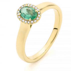 Bague Emeraude similaire
