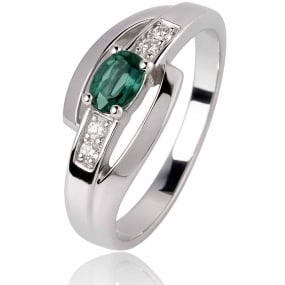Bague meraude similaire