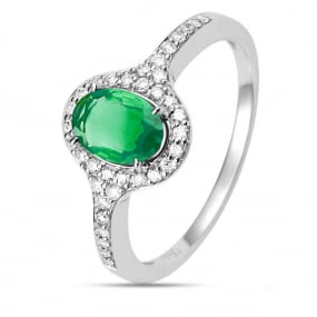 Bague Emeraude similaire