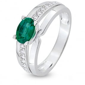 Bague Emeraude similaire
