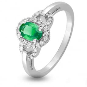 Bague Emeraude similaire