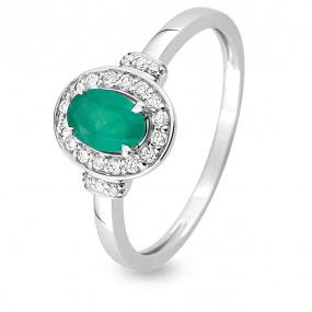 Bague Emeraude similaire