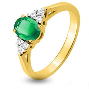Bague Emeraude similaire