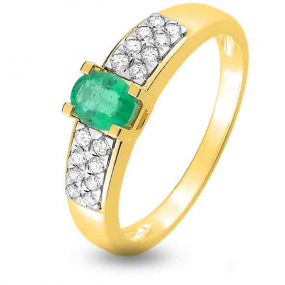 Bague Emeraude
