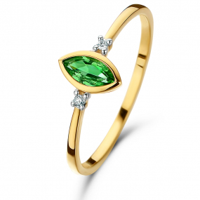Bague Emeraude et Diamants similaire