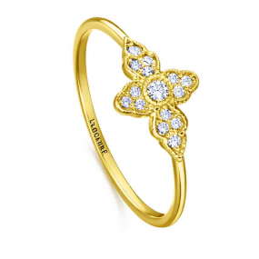 Bague Mamounia Mini en or et diamants