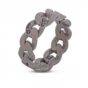 Bague Mano J Titane