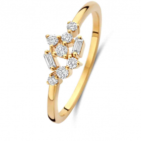 Bague Or et diamants similaire