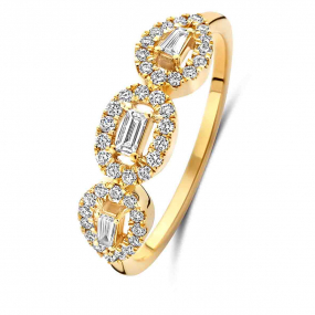 Bague Or et diamants similaire