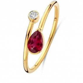 Bague Or Saphir et Diamant similaire