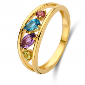 Bague Pierres fines et diamants