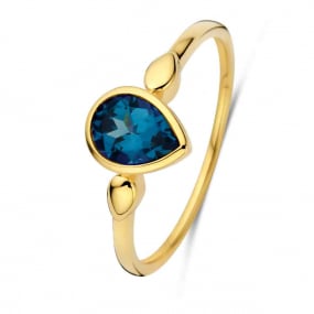 Bague Topaze London Blue similaire