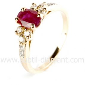 Bague Rubis