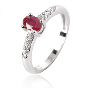 Bague rubis