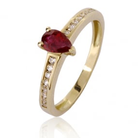 Bague rubis