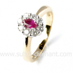 Bague rubis