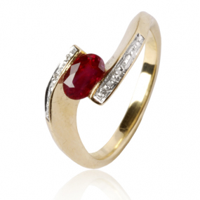 Bague rubis