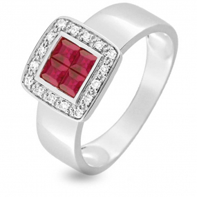 Bague Rubis