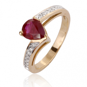 Bague rubis