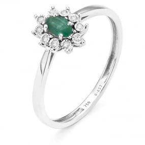 Bague Emeraude similaire