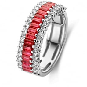 Bague Rubis et Diamants similaire