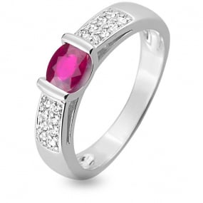 Bague Rubis et Diamants similaire